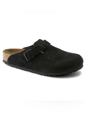 Birkenstock Boston soft footbed suede leather